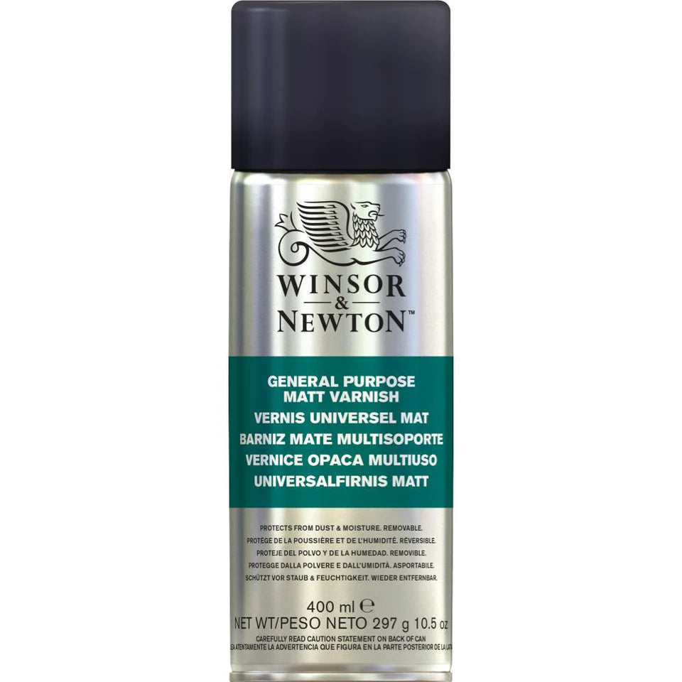 Winsor Newton Aerosol General Purpose Matte Varnish 14oz