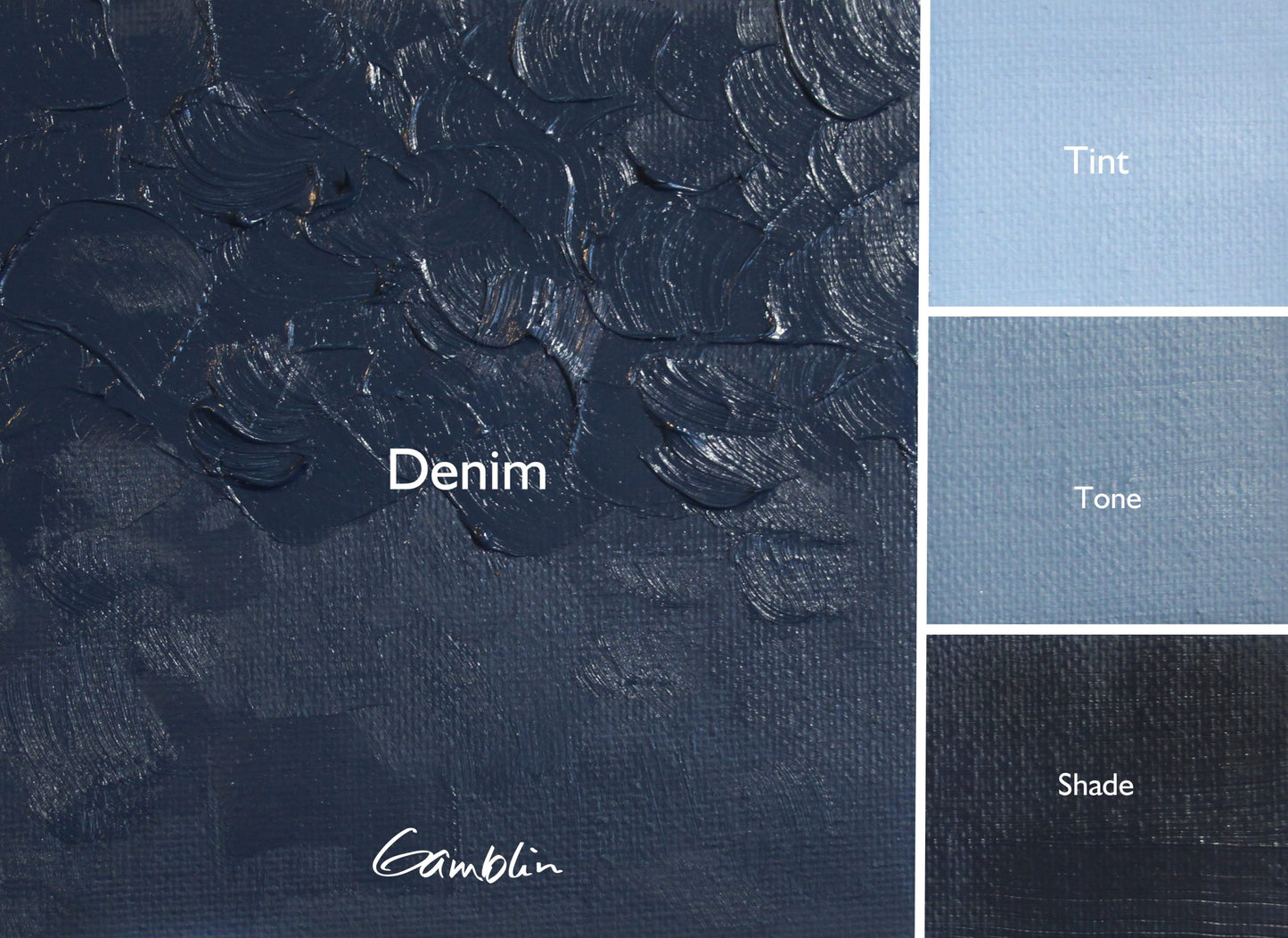 Gamblin 1980 Oil 37Ml Denim Blue