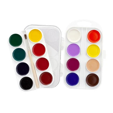 Playcolor Watercolor 16 w/Brush