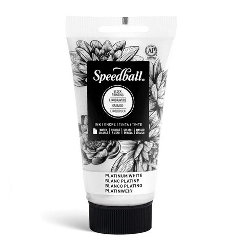 Speedball® Platinum White 2.5oz Water-Soluble Block Printing Ink