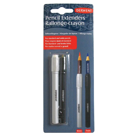 Derwent Pencil Extenders - Pkg of 2