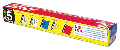 Saral Wax-Free Transfer Paper Red 12"x12ft