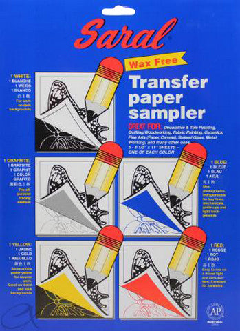 Saral Wax-Free Transfer Paper Sampler Pack