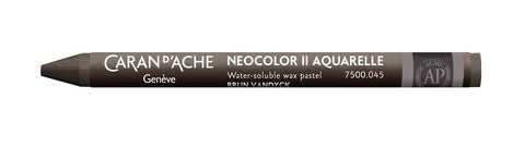 Caran d'Ache Neocolor II VanDyck Brown 10-pack
