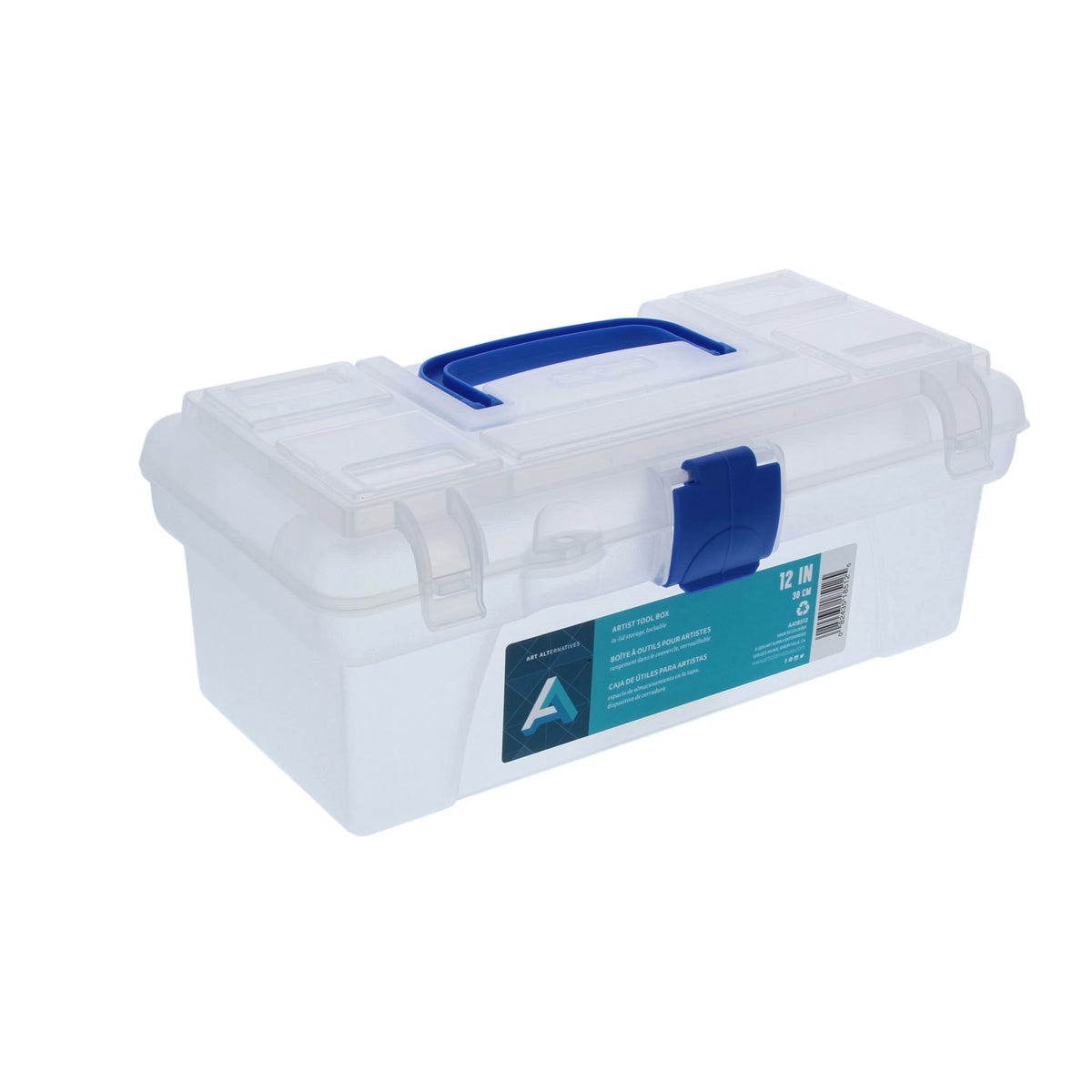 AA Artist Tool Box - 12" Clear