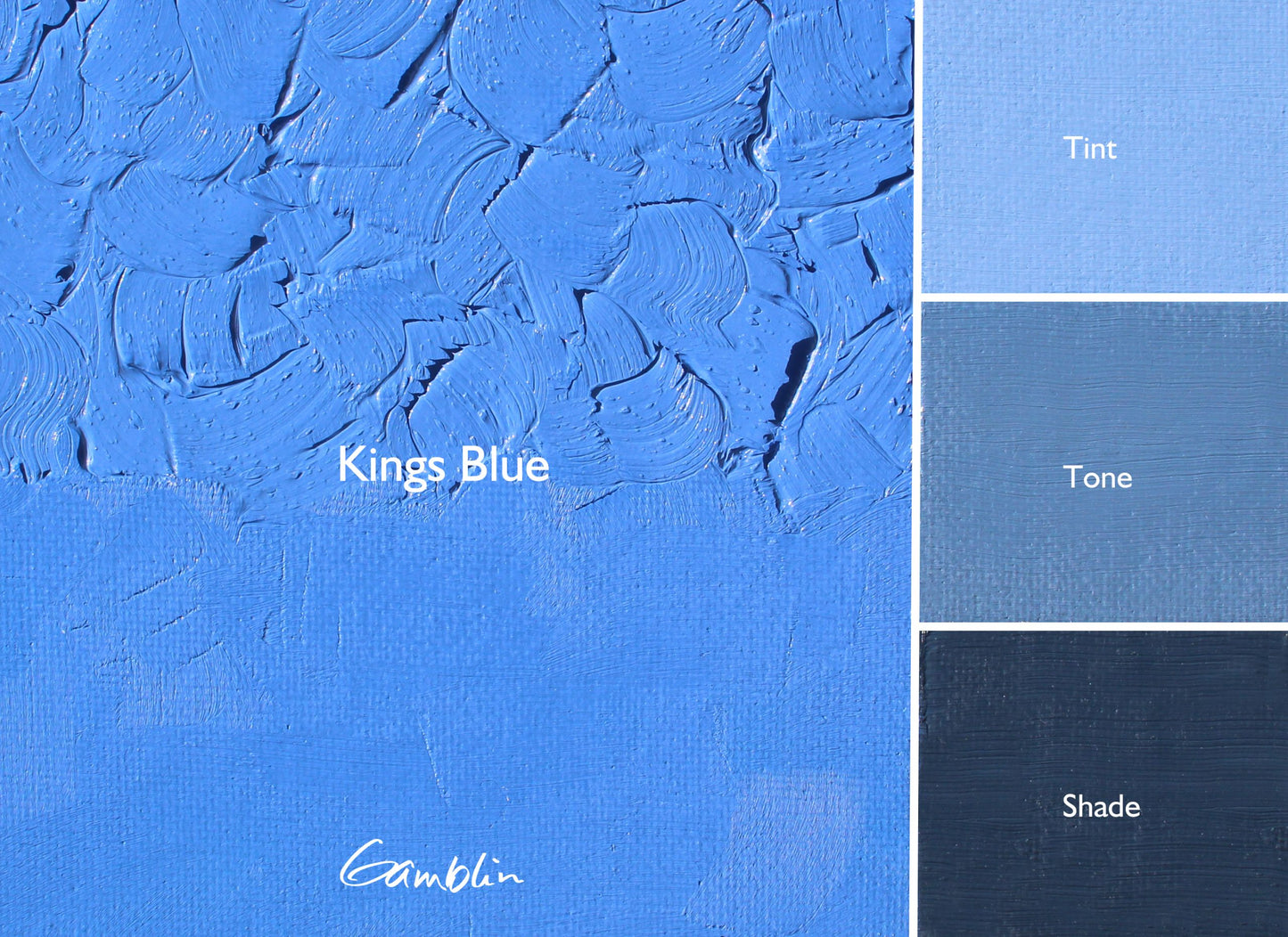 Gamblin Artist Oil Color 37ml Kings Blue