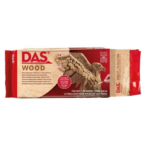 DAS Wood Air-Hardening Modeling Clay .8lbs