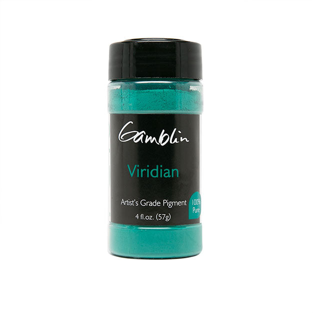 Gamblin Dry Pigment Viridian 4oz