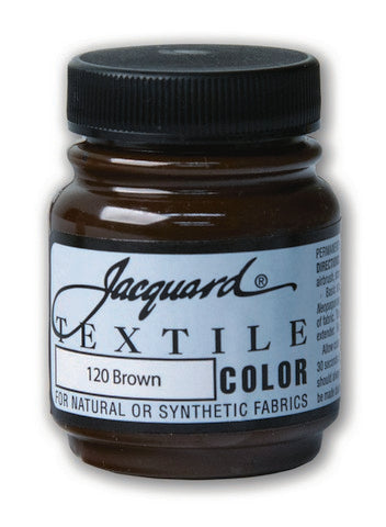 Jacquard Textile Color Brown 2.25oz