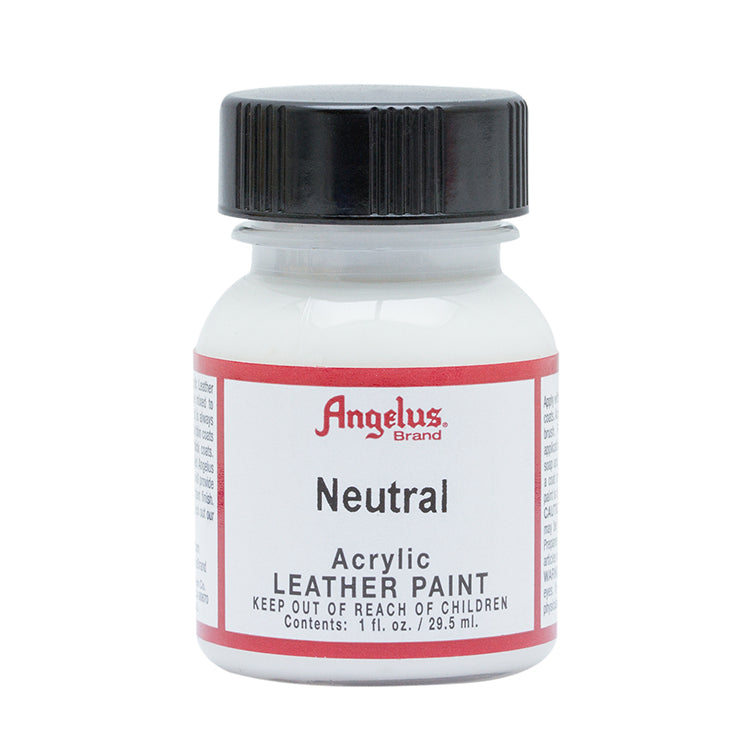 Angelus Leather Paint Neutral 1oz Bottle