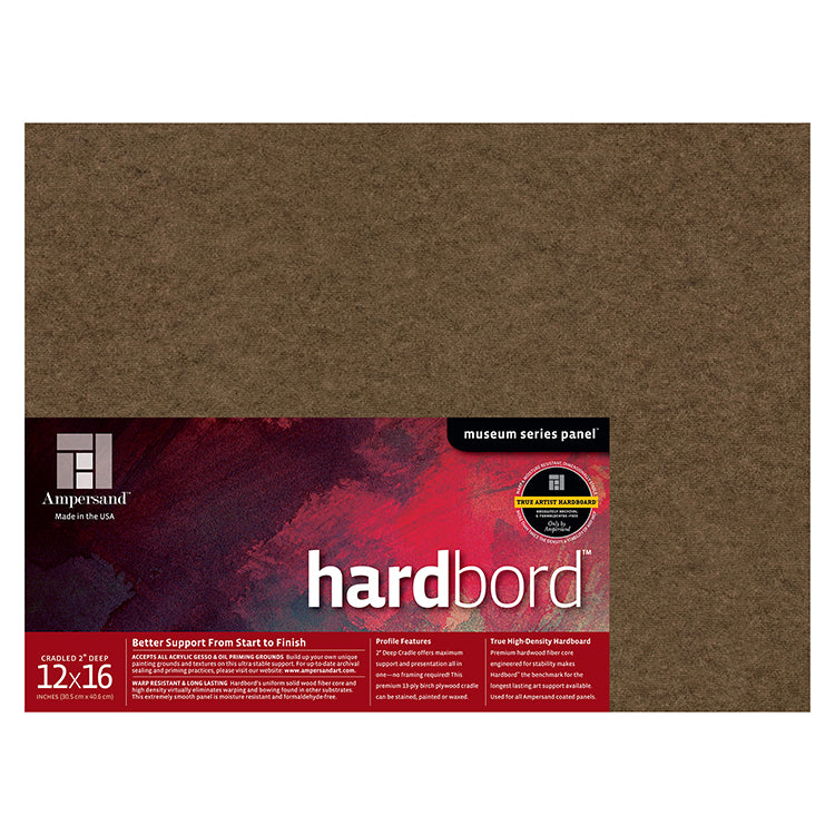 Ampersand Hardbord Panel 12x16 Deep 2"