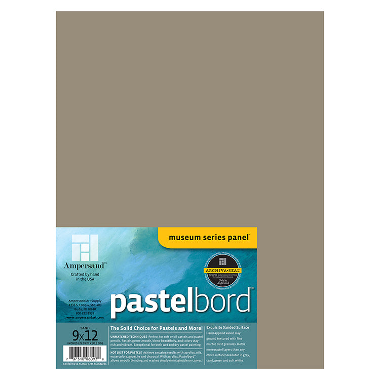 Ampersand Pastelbord Panel 9x12 Sand