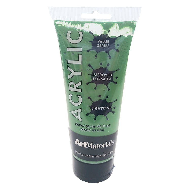 Art Materials Acrylic 200ml Hookers Green