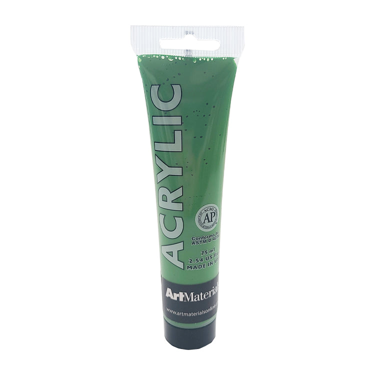 Art Materials Acrylic 75ml Hookers Green