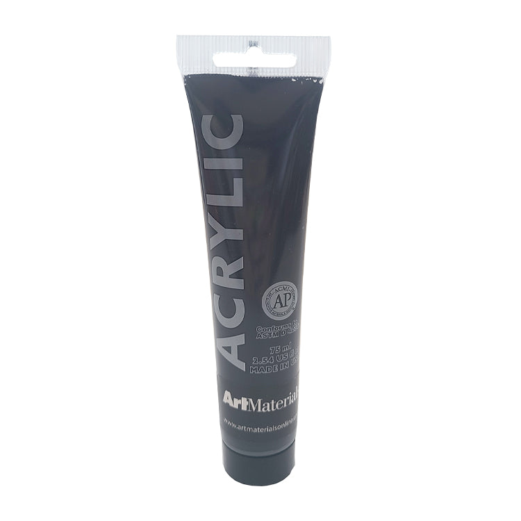 Art Materials Acrylic 75ml Mars Black