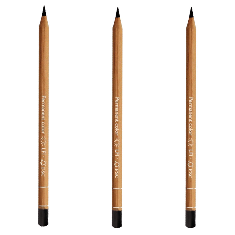 Caran d'Ache Luminance Pencil Black Box of 3