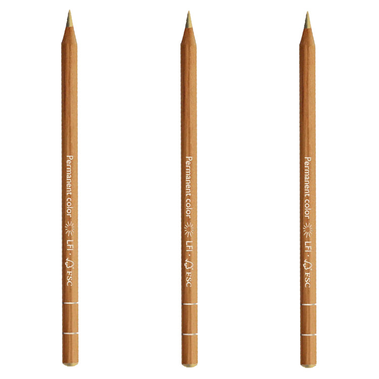 Caran d'Ache Luminance Pencil Olive Brown Box of 3