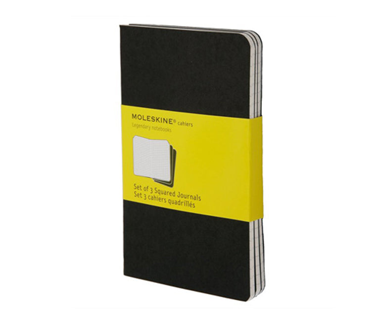 Moleskine Cahier Black Grid 3.5x5.5