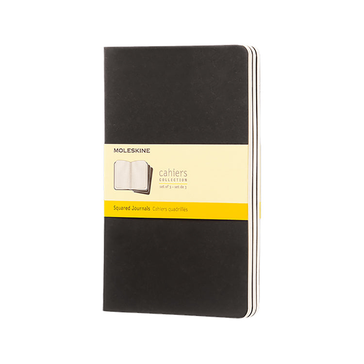 Moleskine Cahier Black Grid 5x8.25