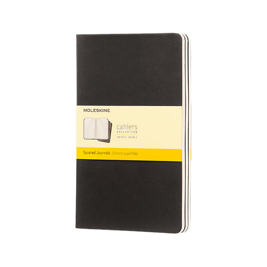 Moleskine Cahier Black Grid 5x8.25