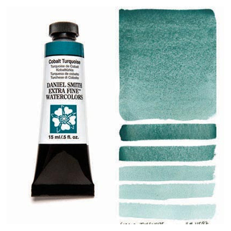 Daniel Smith Extra Fine Watercolor Cobalt Turquoise 15ml ⚠️