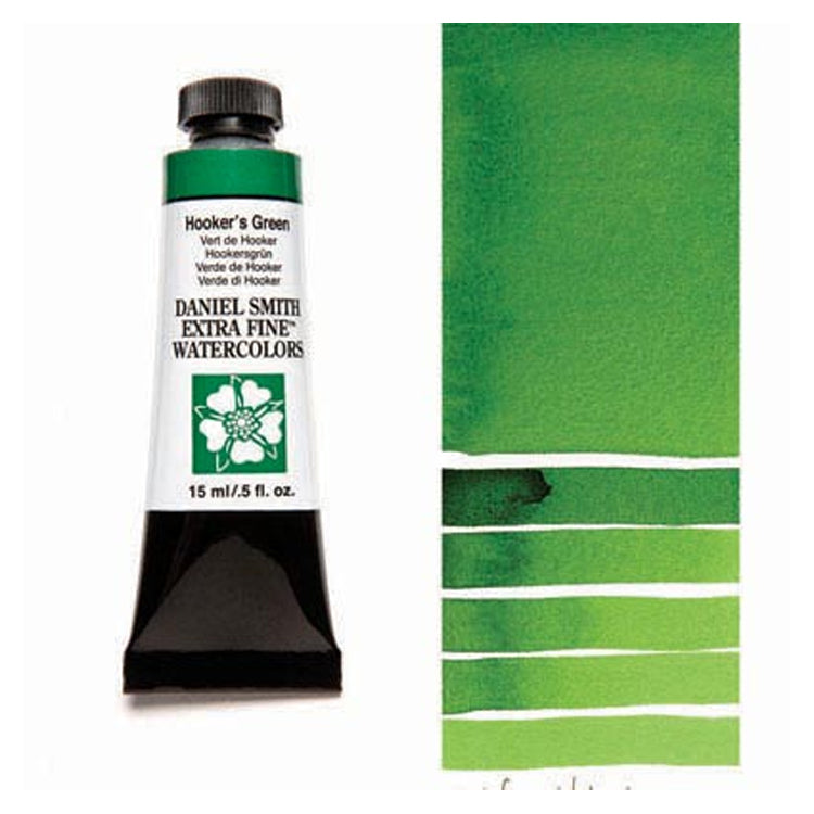 Daniel Smith Extra Fine Watercolor Hookers Green 15ml