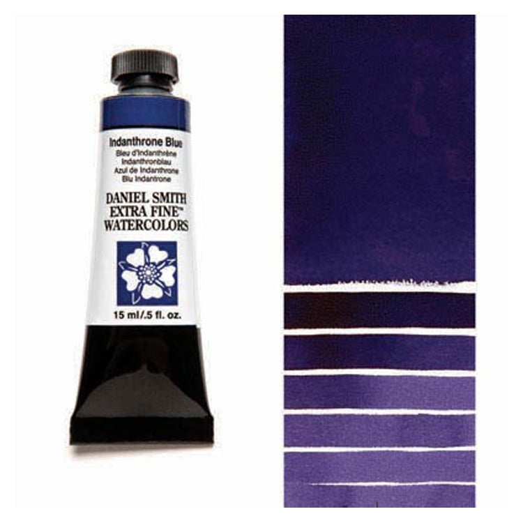Daniel Smith Extra Fine Watercolor Indanthrone Blue 15ml