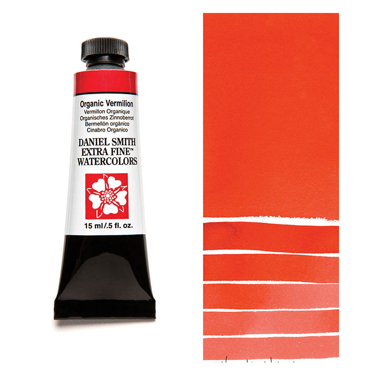 Daniel Smith Extra Fine Watercolor Organic Vermilion 15ml
