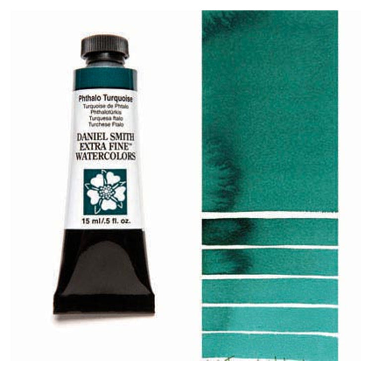 Daniel Smith Extra Fine Watercolor Phthalo Turquoise 15ml