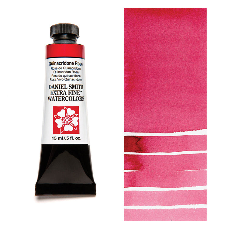 Daniel Smith Extra Fine Watercolor Quinacridone Rose 15ml