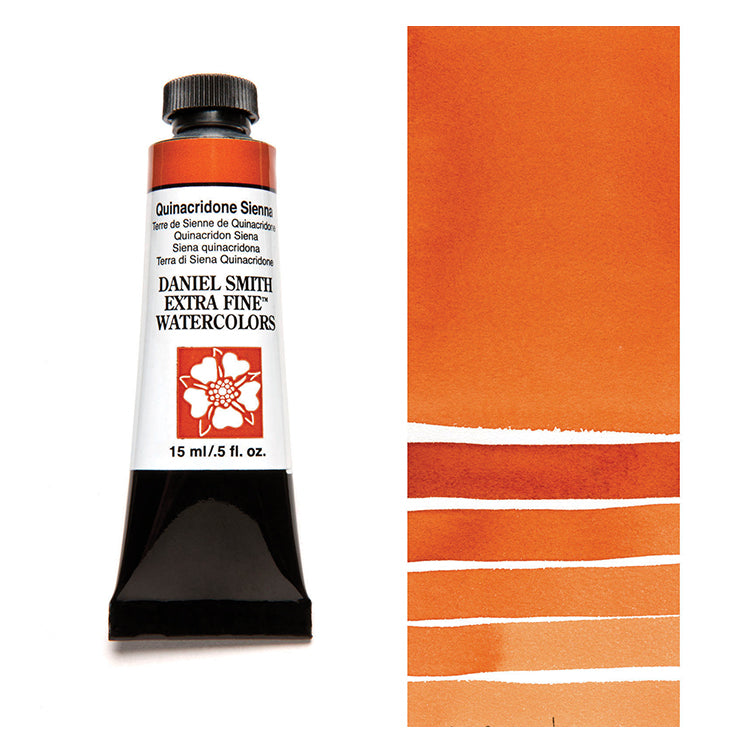 Daniel Smith Extra Fine Watercolor Quinacridone Sienna 15ml