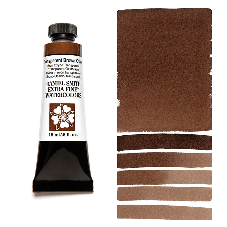Daniel Smith Extra Fine Watercolor Transparent Brown Oxide 15ml