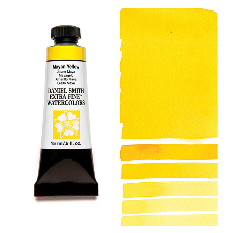 Daniel Smith Extra Fine Watercolor Mayan Yellow 15ml
