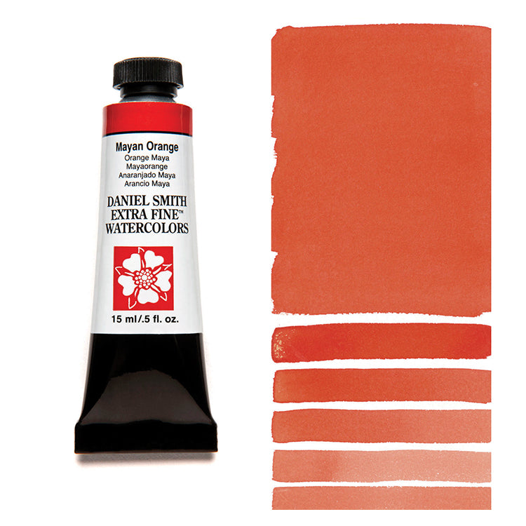 Daniel Smith Extra Fine Watercolor Mayan Orange 15ml