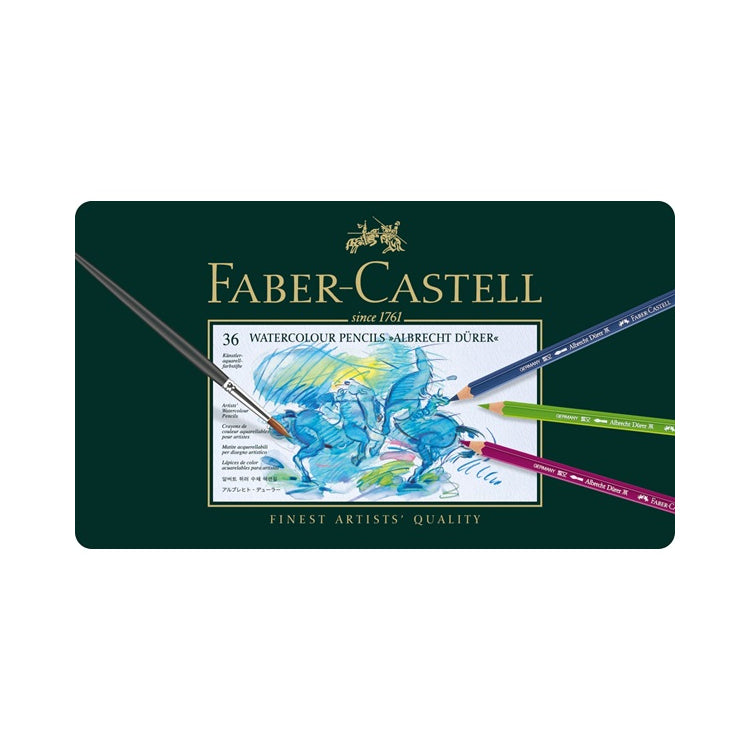 Faber Castell Albrecht Durer Watercolor Pencil Tin 36 Set
