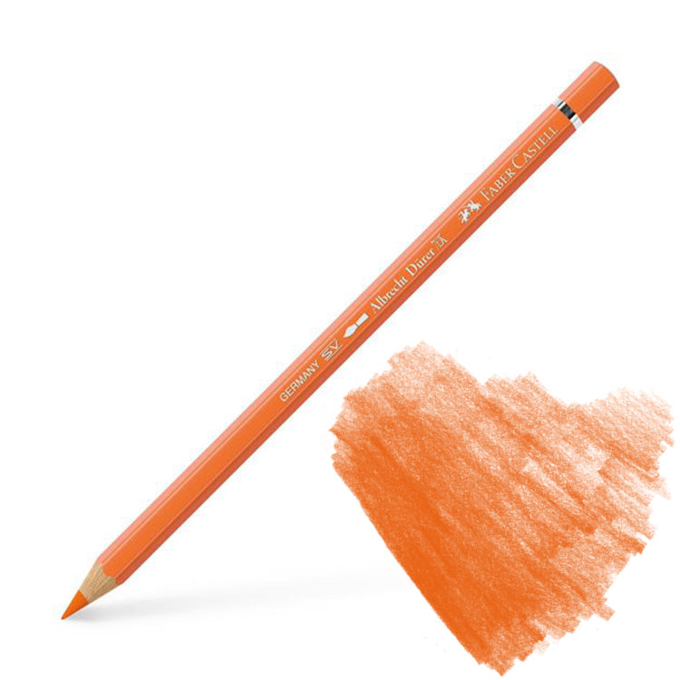 Faber Castell Albrecht Durer Watercolor Pencil 113 Orange Glaze
