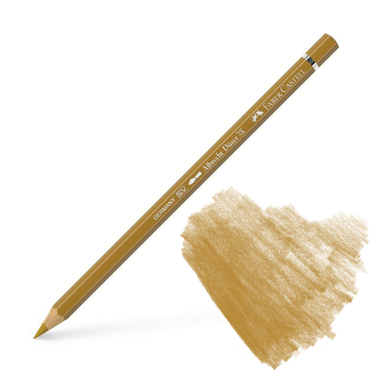 Faber Castell Albrecht Durer Watercolor Pencil 268 Green Gold