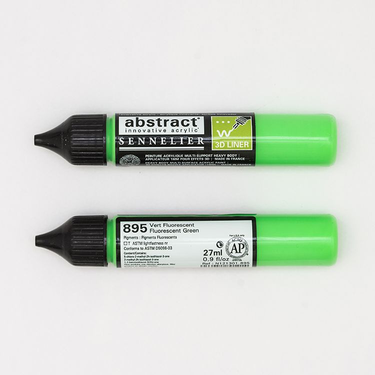Sennelier Abstract Liner 27ml Fluorescent Green