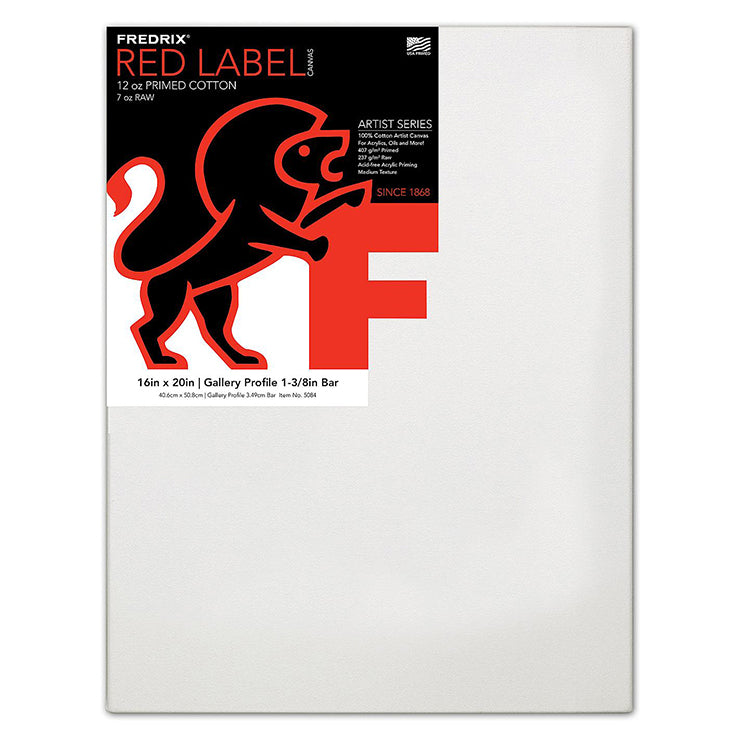 Fredrix Gallery Wrap Canvas 16x20 3 Pack
