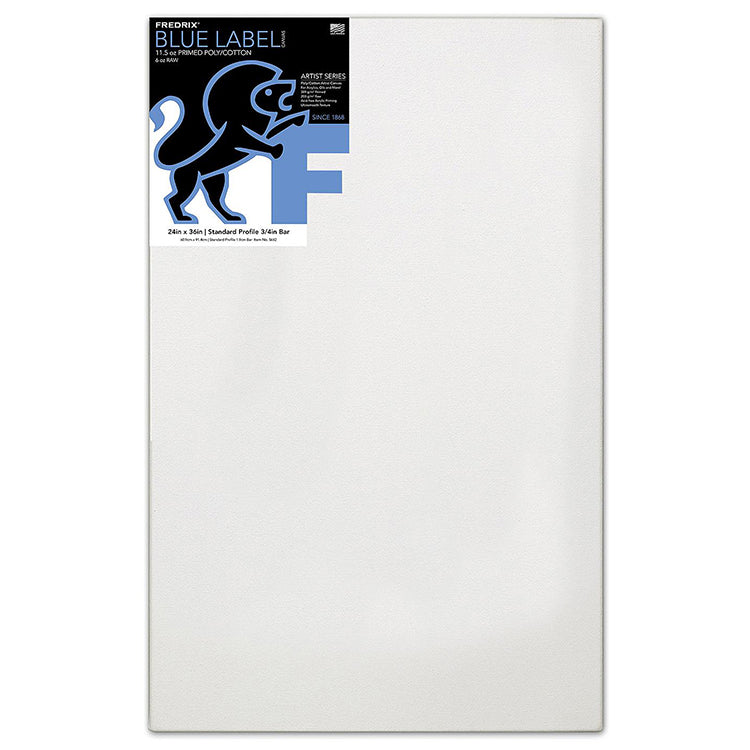 Fredrix Blue Label Ultra Smooth Canvas 24x36 6 Pack