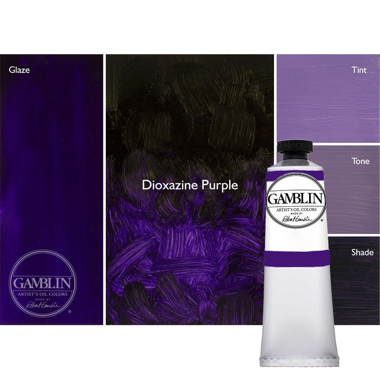 Gamblin Artist Oil Color 37ml Dioxazine Purple