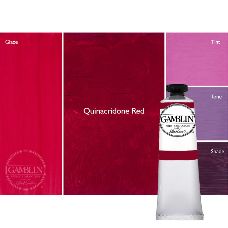 Gamblin Artist Oil Color 37ml Quinacridone Red