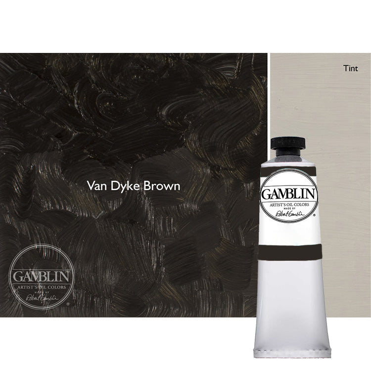 Gamblin Artist Oil Color 37ml Van Dyke Brown