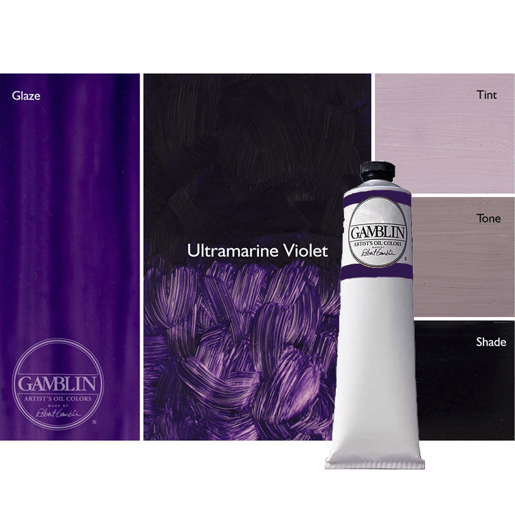 Gamblin Artist Oil Color 150ml Ultramarine Violet