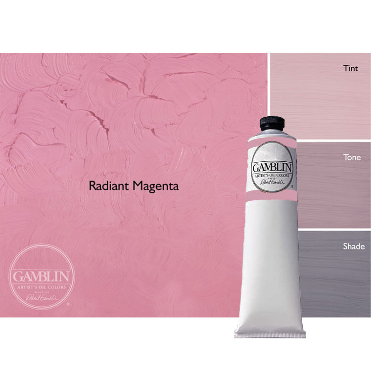 Gamblin Artist Oil Color 150ml Radiant Magenta