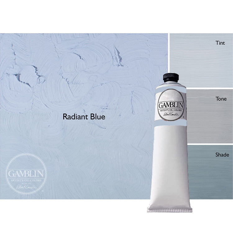 Gamblin Artist Oil Color 150ml Radiant Blue