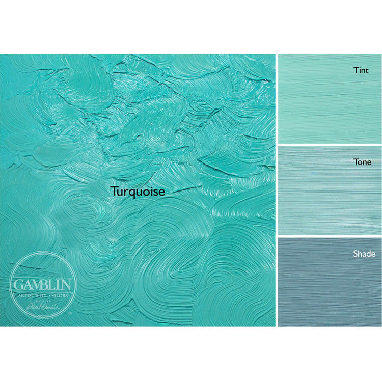 Gamblin 1980 Oil Color 150ml Turquoise
