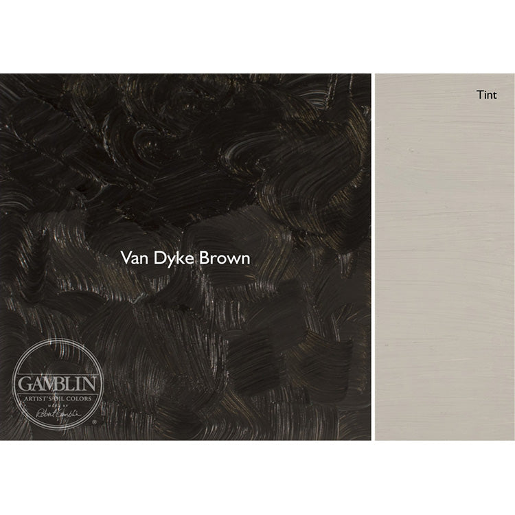 Gamblin 1980 Oil Color 150ml Van Dyke Brown