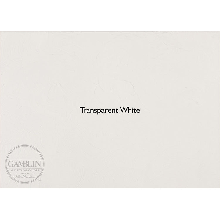 Gamblin 1980 Oil Color 150ml Transparent White