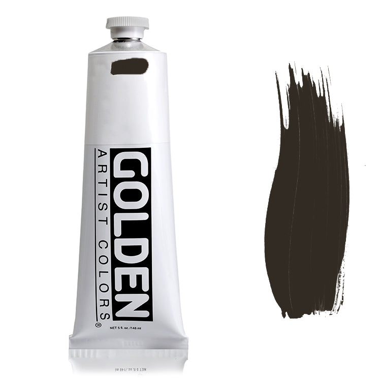 Golden Heavy Body Acrylic Mars Black 5oz